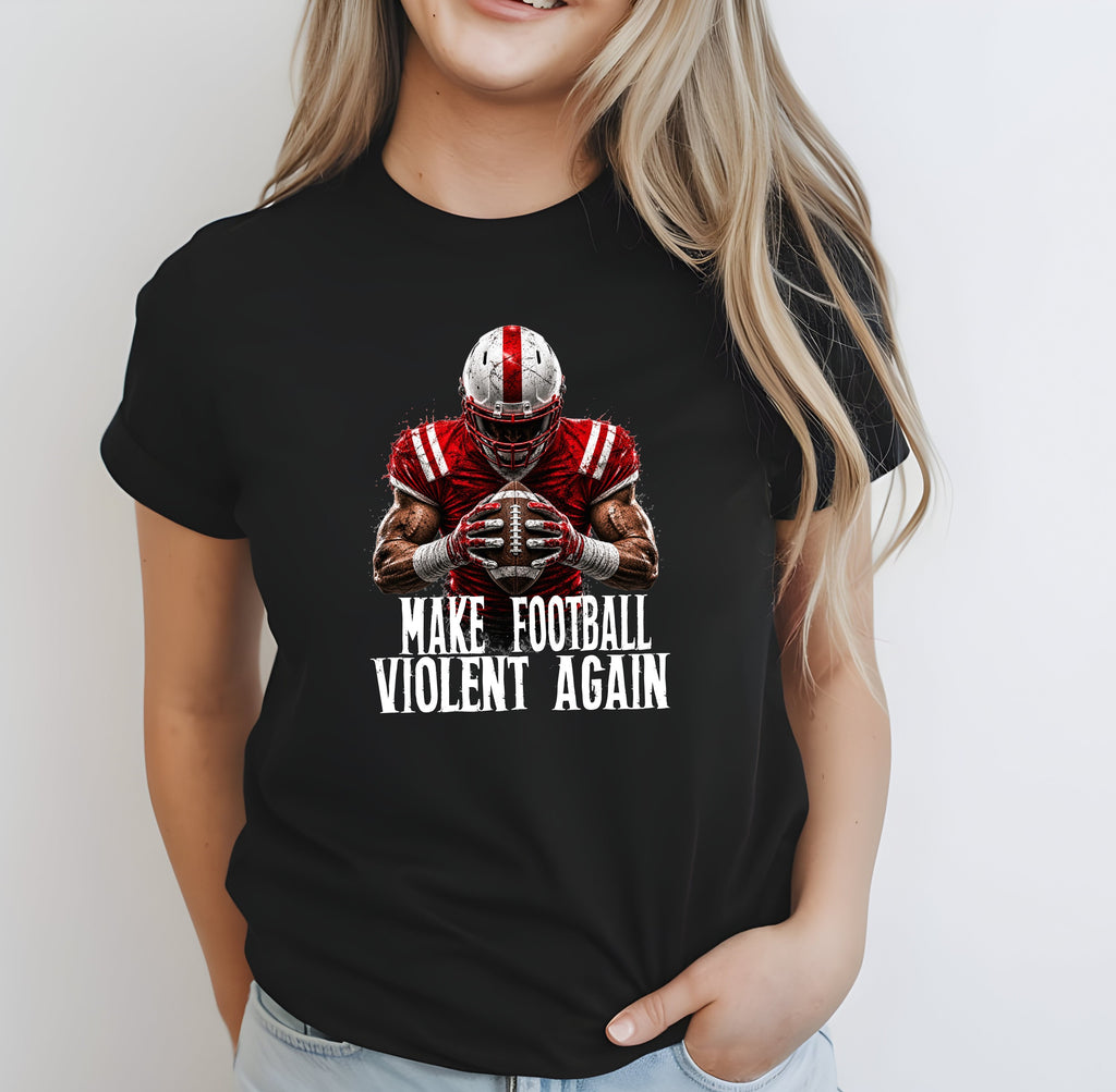 Black Make Football Violent Again T-Shirt
