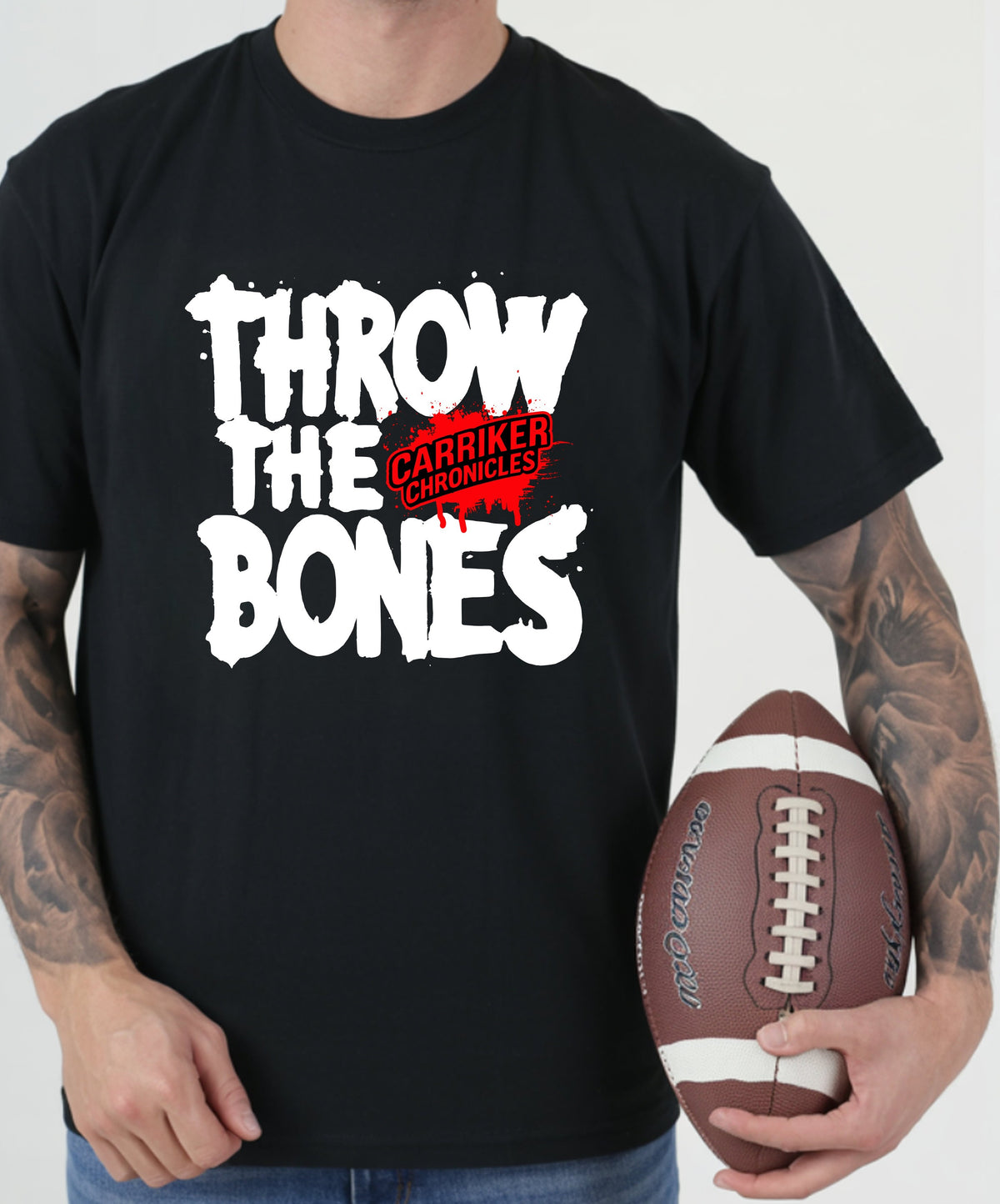 Black Throw The Bones T-Shirt