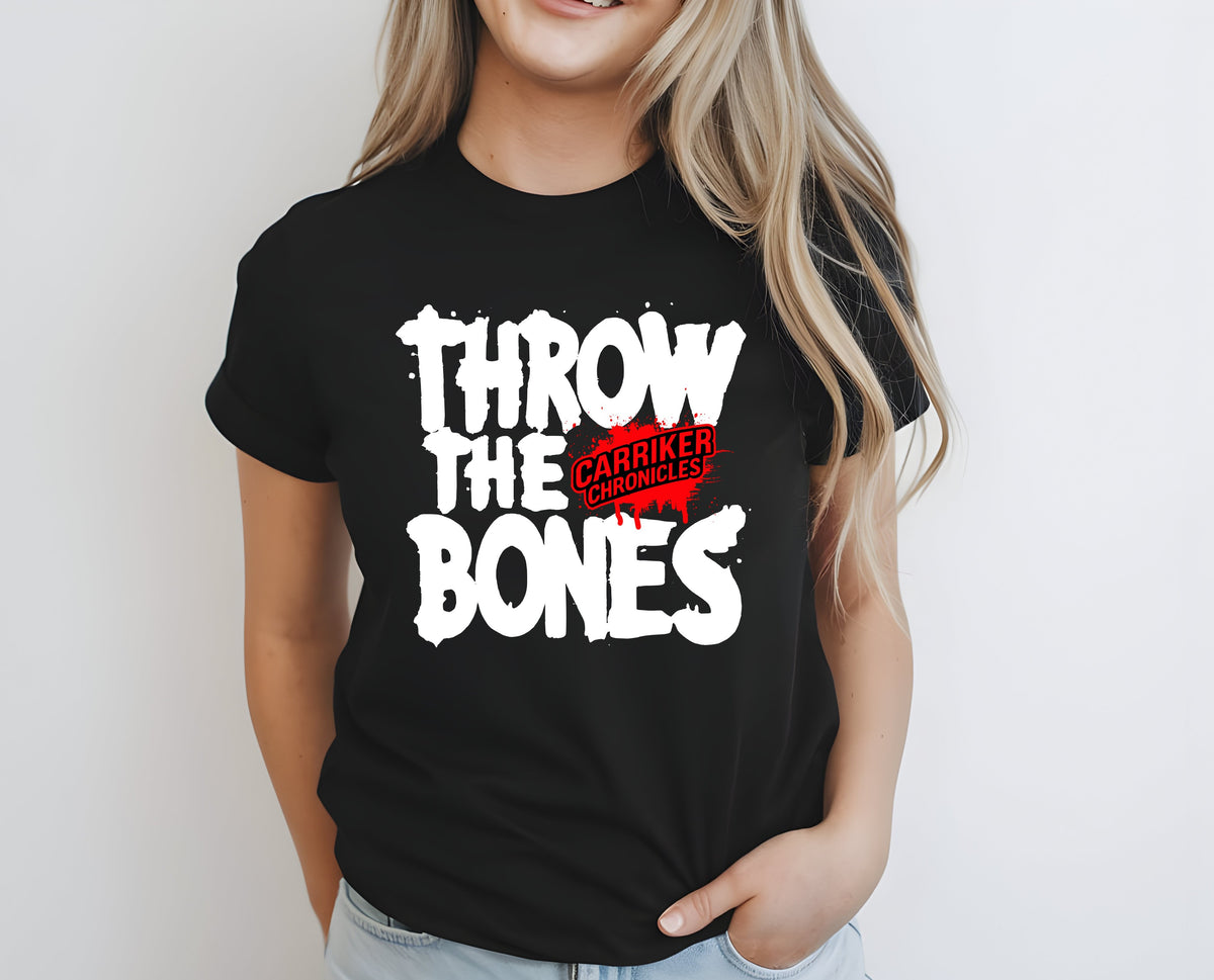Black Throw The Bones T-Shirt