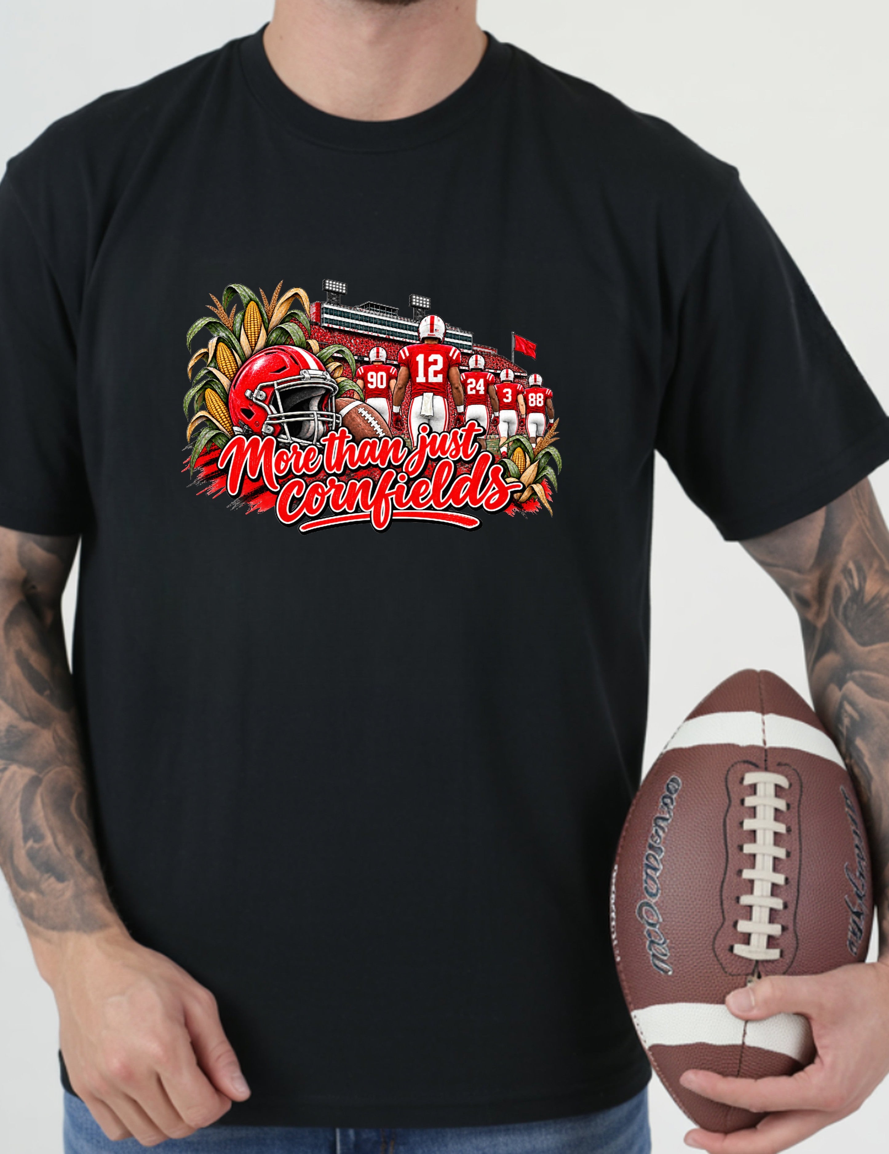 Black More Than Just Cornfields T-Shirt